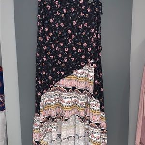 Boho Wrap Skirt